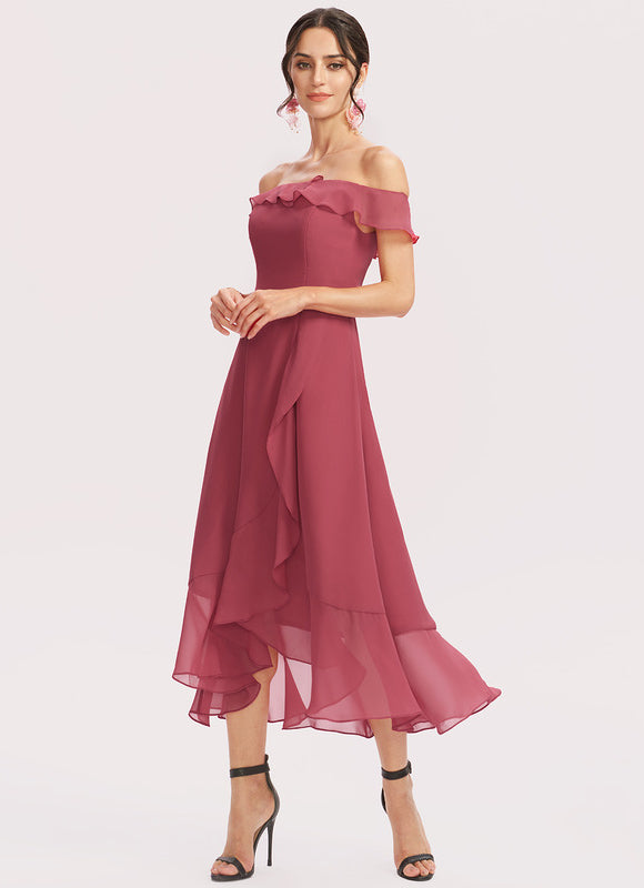 Robe Trapèze Mousseline Nuit - gallery 1