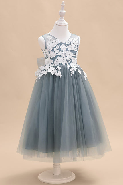 Robe Trapèze Brise De Tulle - gallery 1
