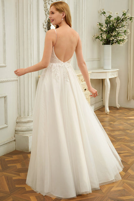Robe Trapèze Luxe Évanescent - gallery 4