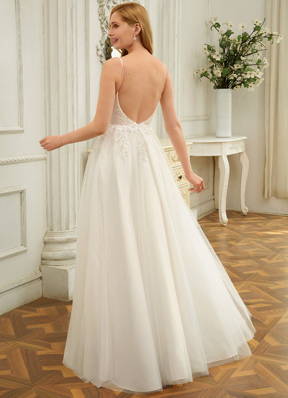 Robe Trapèze Luxe Évanescent - gallery 4