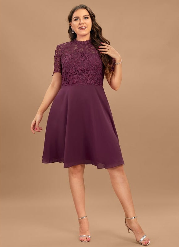 Robe Trapèze Chic Élancée - gallery 9