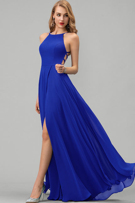 Robe Trapèze Bleu Serein Flottant
