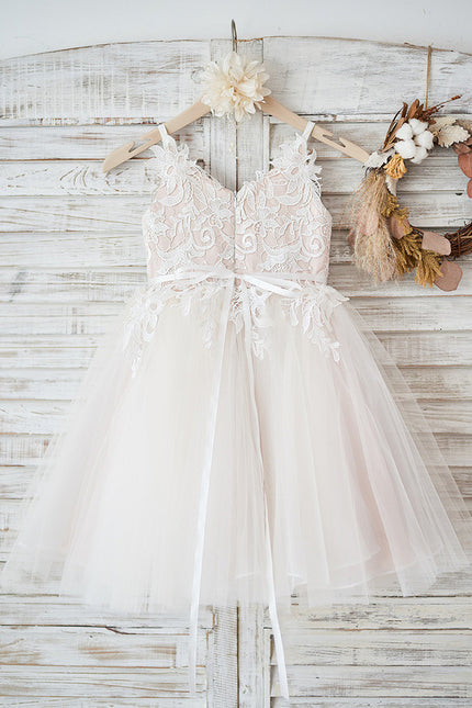 Robe Trapèze Fille Mariage Éclat - gallery 9