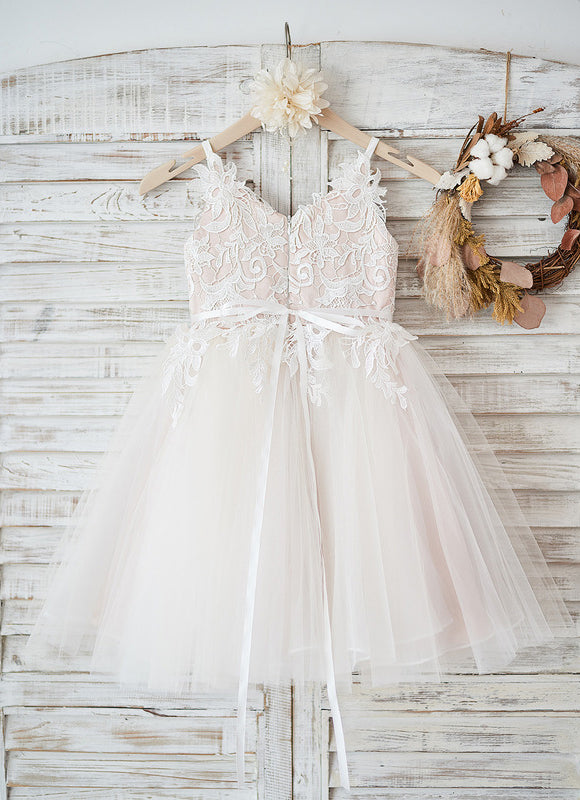 Robe Trapèze Fille Mariage Éclat - gallery 9