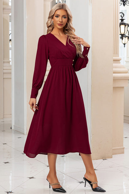 Robe Trapeze Volant - gallery 3