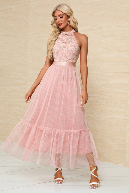 Robe Trapèze Rêve Poudré