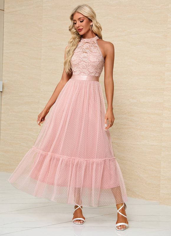 Robe Trapèze Rêve Poudré