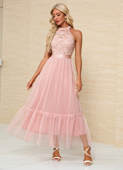 Robe Trapèze Rêve Poudré