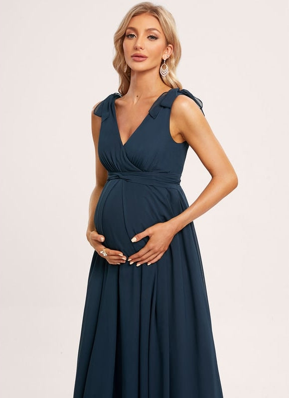 Robe Trapèze Maternité Élégante - gallery 5