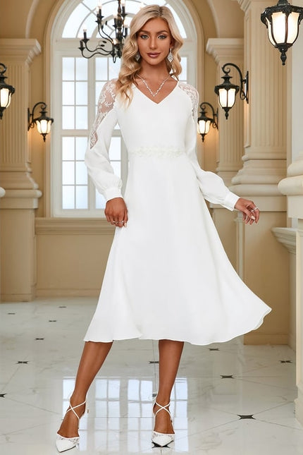 Robe Trapèze Noir Chic Aérien - gallery 2