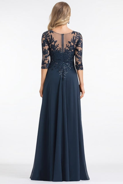 Robe Trapèze Glamour Vaporeuse - gallery 2