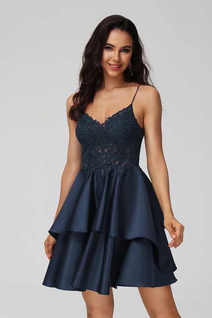 Robe Trapèze Éclat De Célébration - gallery 4