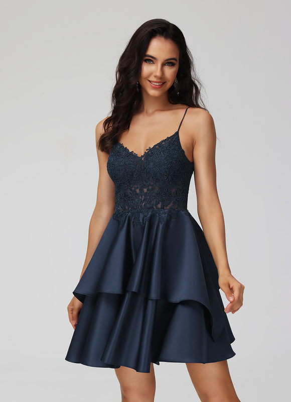 Robe Trapèze Éclat De Célébration - gallery 4