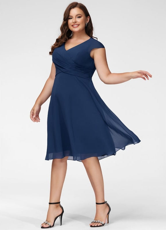 Robe Trapèze Émeraude Volante - gallery 5