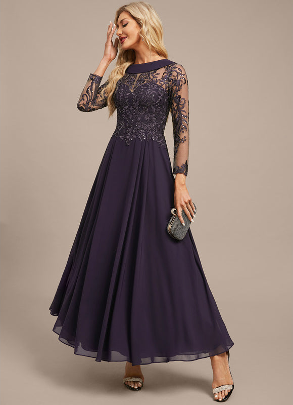 Robe Trapèze Satin Prunelle - gallery 4