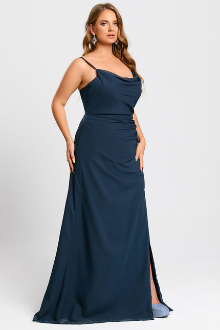 Robe Trapèze Flottante Olive - gallery 9