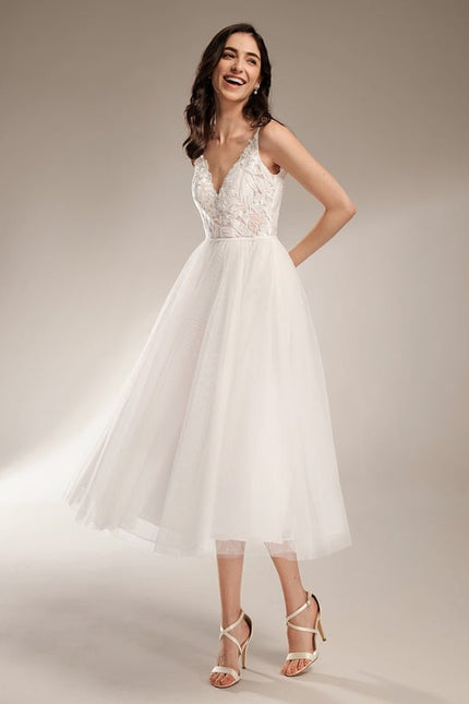 Robe Trapèze Clarté Éthérée - gallery 5