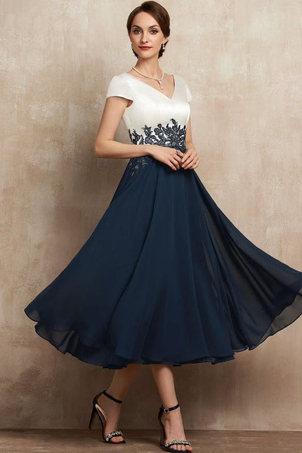 Robe Trapèze Satin Chic Flottant - gallery 5