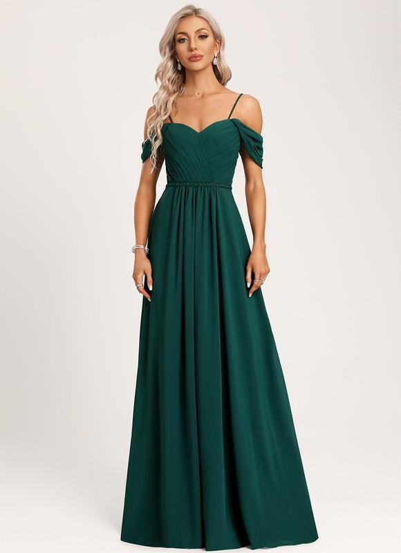Robe Trapèze Évasion Émeraude - gallery 6