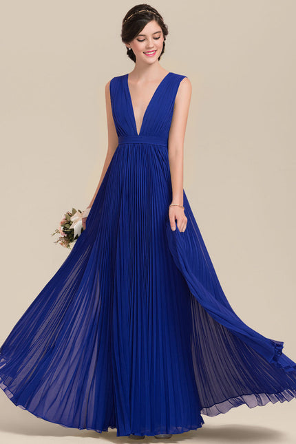 Robe Trapèze Ruban De Myrtille