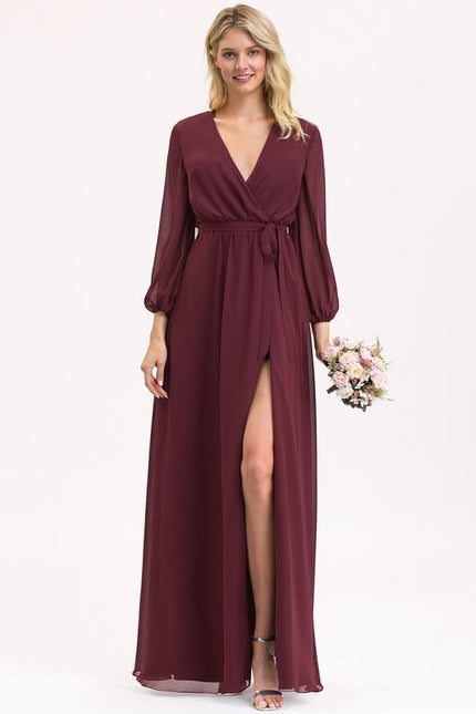 Robe Trapèze Ruban De Myrtille - gallery 4