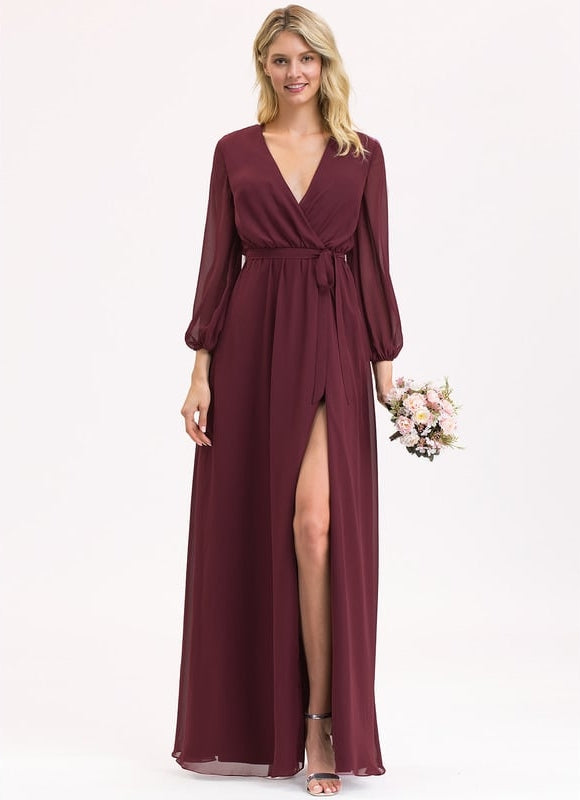 Robe Trapèze Ruban De Myrtille - gallery 4