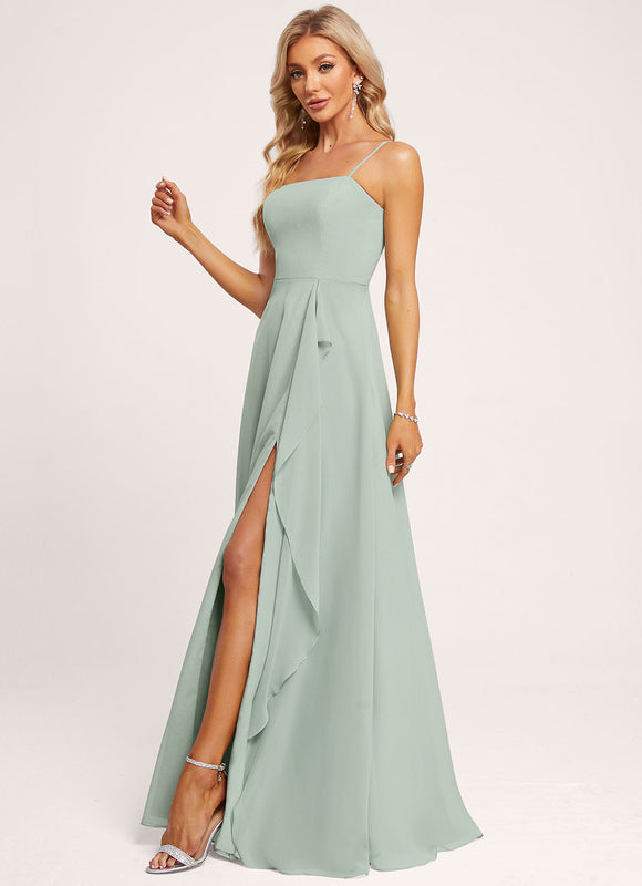 Robe Trapèze Flottante Aqua - gallery 2