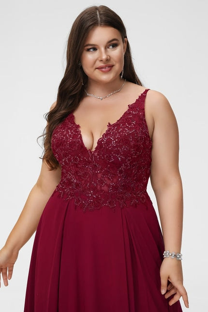 Robe Trapèze Glamour Vaporeuse - gallery 5