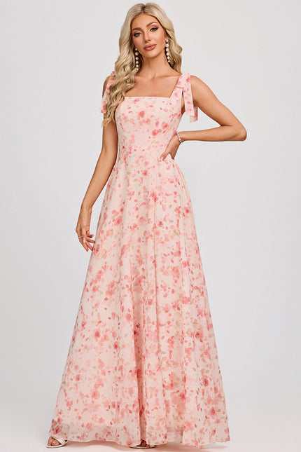 Robe Trapèze Élégante Vert Clair - gallery 2