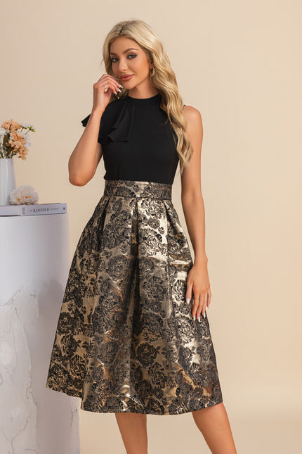 Robe Trapèze Florale Luxe - gallery 8