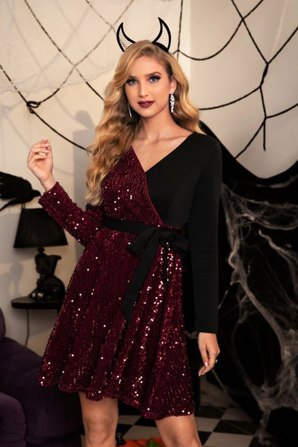Robe Trapèze Glamour Sombre