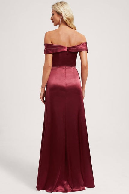 Robe Trapeze Epaule Dénudée - gallery 4