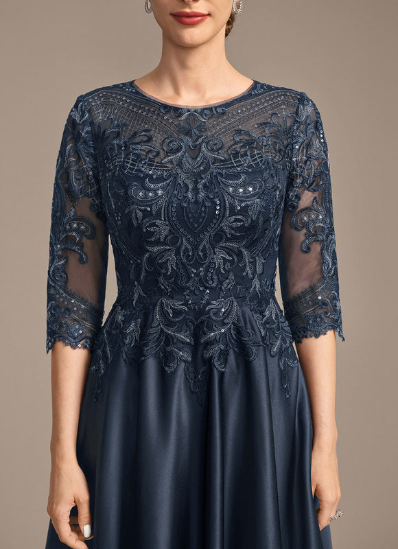 Robe Trapèze Éclat De Saphir - gallery 7