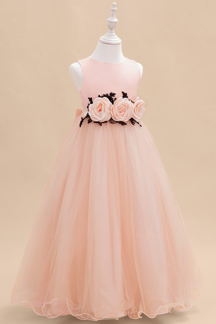 Robe Trapèze Éclat De Pétales - gallery 2