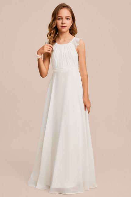 Robe Trapèze Bleu Doux Éclat