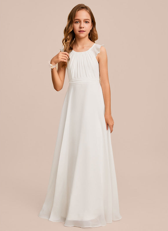 Robe Trapèze Bleu Doux Éclat