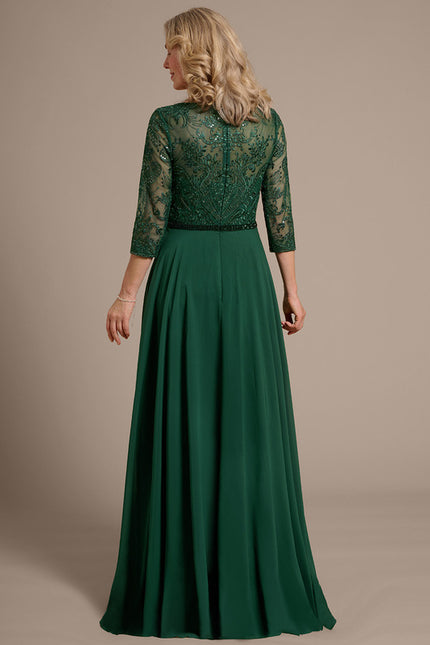 Robe Trapèze Éclat Verdoyant - gallery 5
