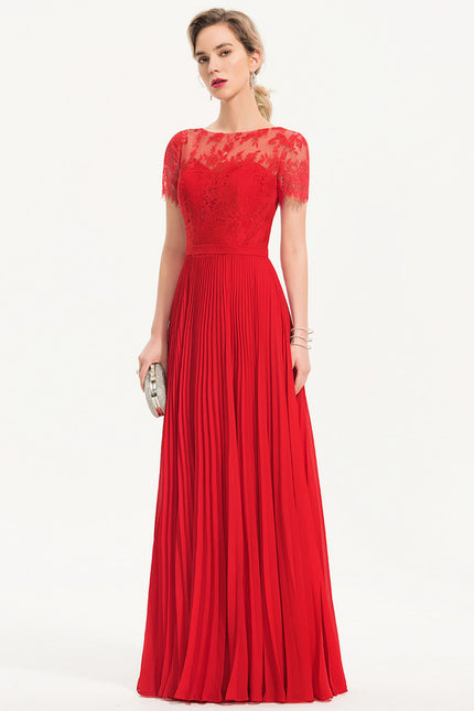 Robe Trapèze Rouge Songe Éthéré - gallery 1