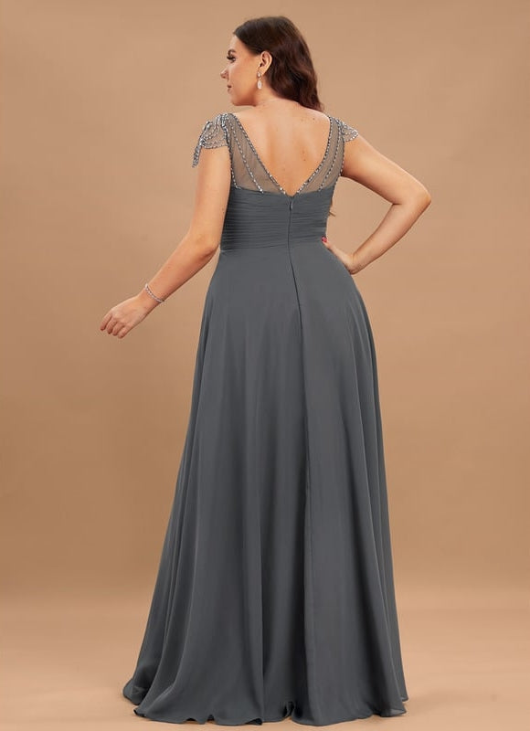 Robe Trapèze Longue Élégante - gallery 6