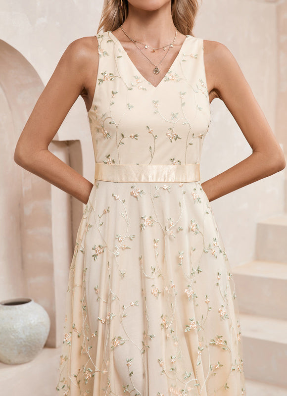 Robe Trapèze Florale Chic - gallery 2
