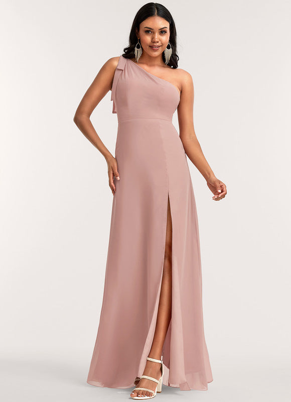 Robe Trapèze Rose Poudré Chic