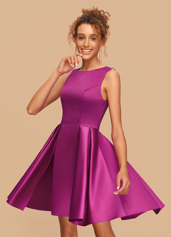 Robe Trapèze Rosée Enchantée