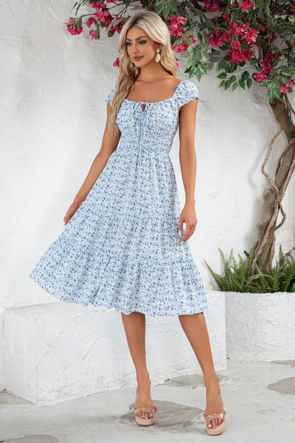 Robe Trapèze Céleste Printanière - gallery 2