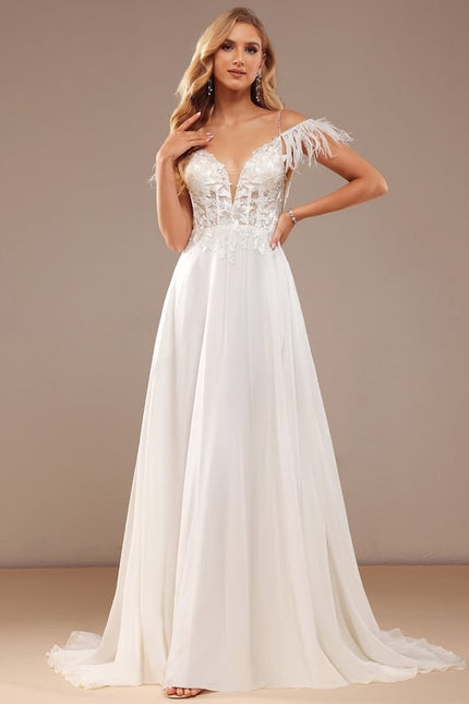 Robe Trapèze Éclat De Plumeau - gallery 3