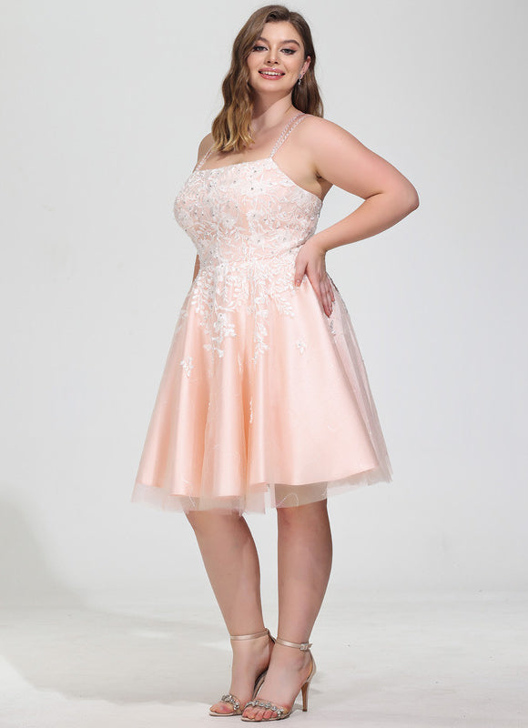 Robe Trapèze Étoile Poudrée - gallery 6