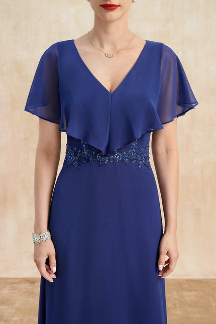 Robe Trapèze Perle Flottante - gallery 6