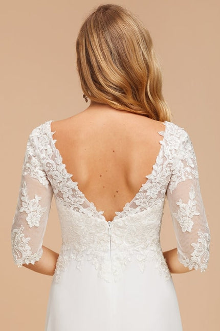 Robe Trapèze Éblouissante Aérienne - gallery 4