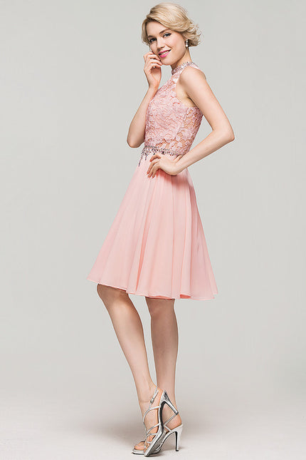 Robe Trapèze Lueur De Lavande - gallery 5