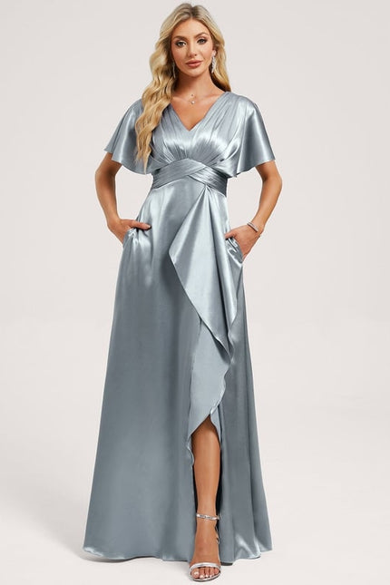 Robe Trapeze Demoiselle D Honneur