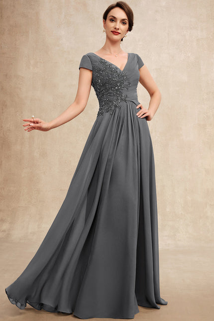 Robe Trapèze Sérénité Charbonnée